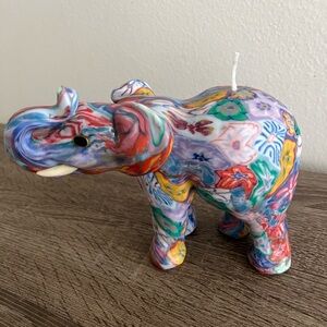 Elephant candle